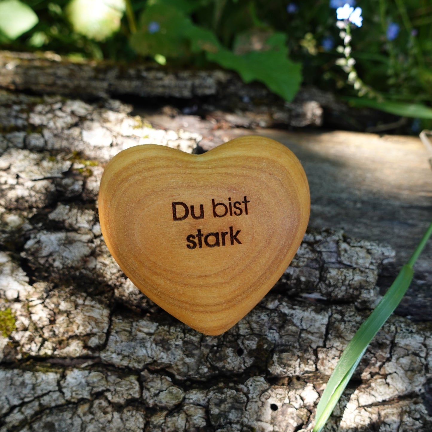 Thankgoods Holzherz Du bist stark - Thankgoods - Der herzliche Geschenkeshop!