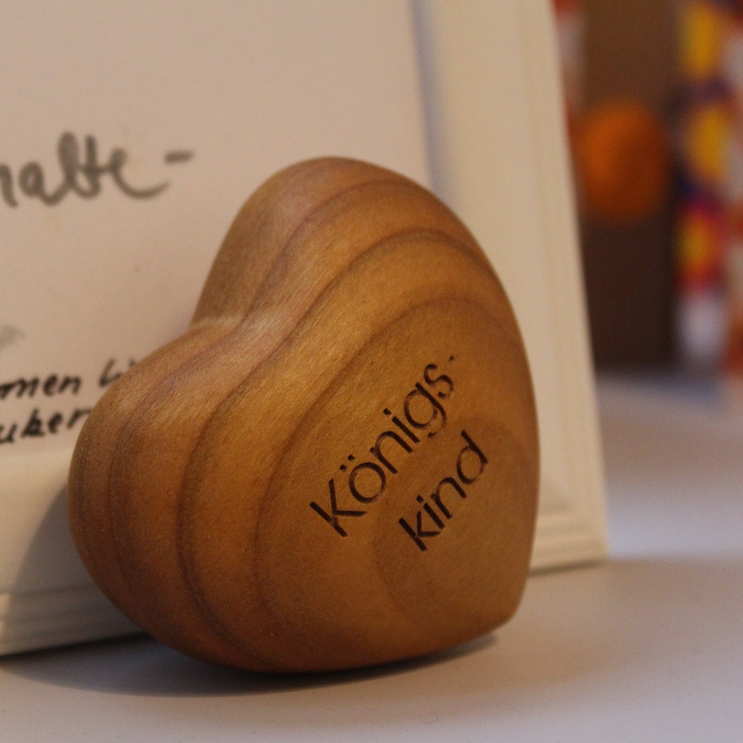 Thankgoods Handschmeichler Holzherz Königskind