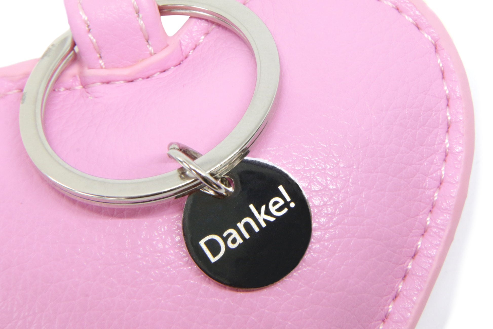 Thankgoods Herz Schlüsselanhänger DANKE rosé als Geschenkidee für eine liebe Person - Thankgoods - Der herzliche Geschenkeshop!