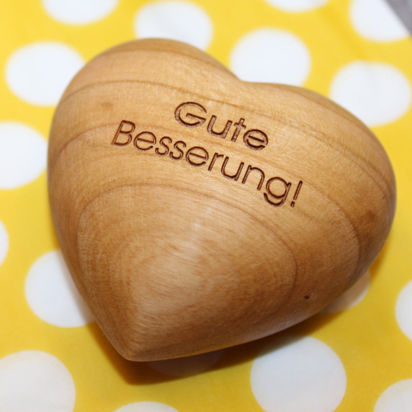 Thankgoods Holzherz Gute Besserung! - Thankgoods - Der herzliche Geschenkeshop!