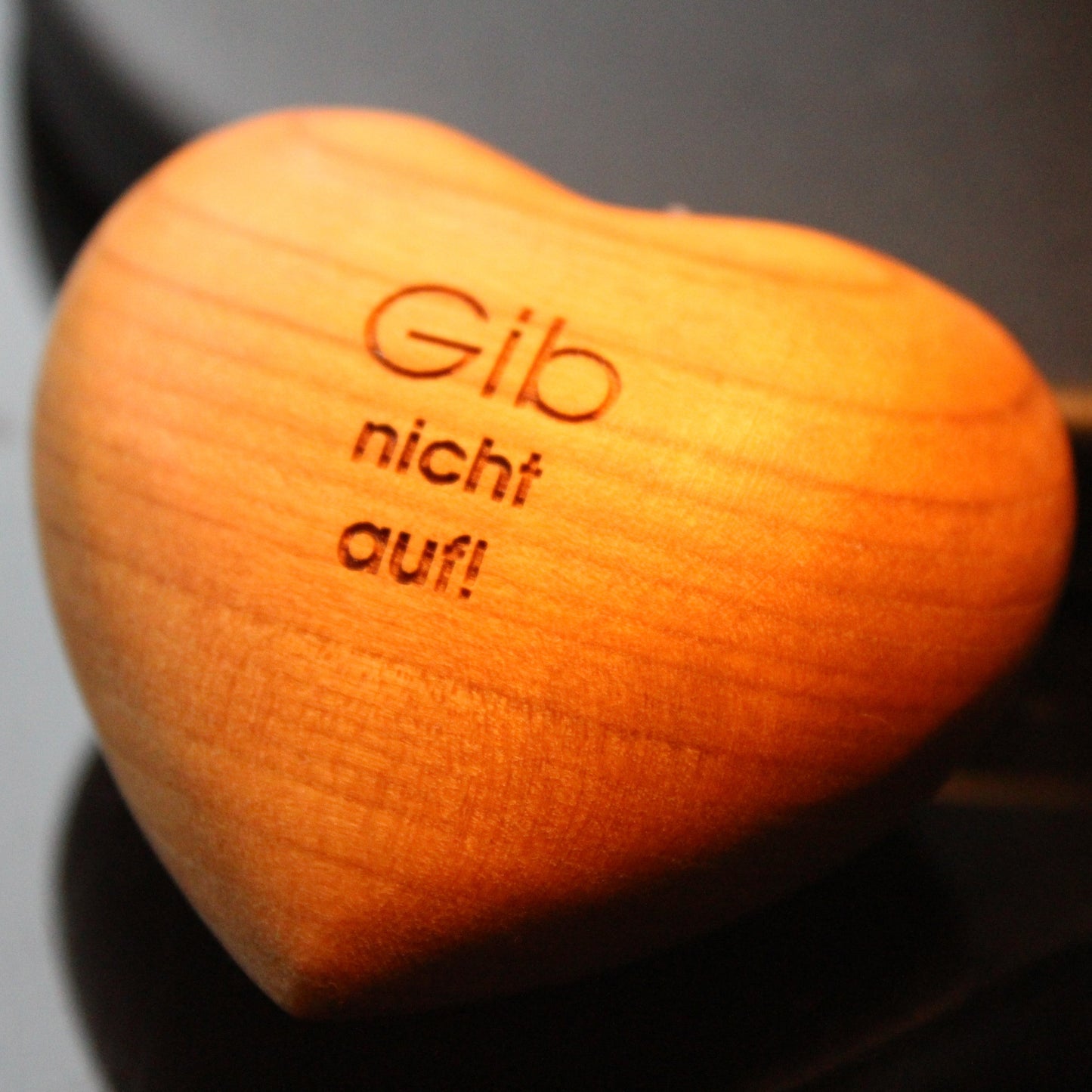 Thankgoods Holzherz Gib nicht auf! - Thankgoods - Der herzliche Geschenkeshop!