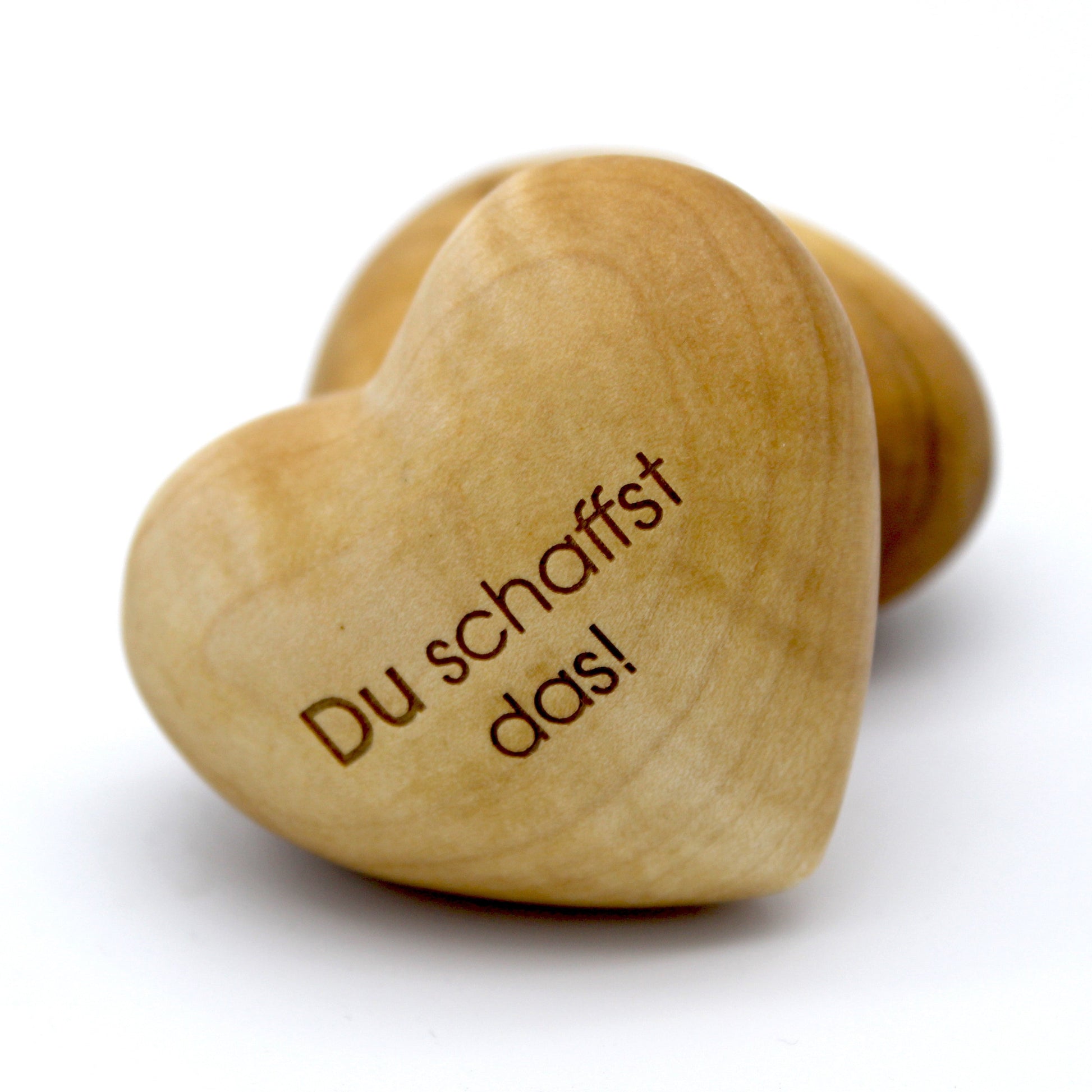 Thankgoods Holzherz Handschmeichler Du schaffst das!