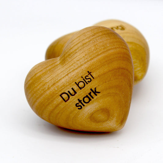 Thankgoods Holzherz Du bist stark - Thankgoods