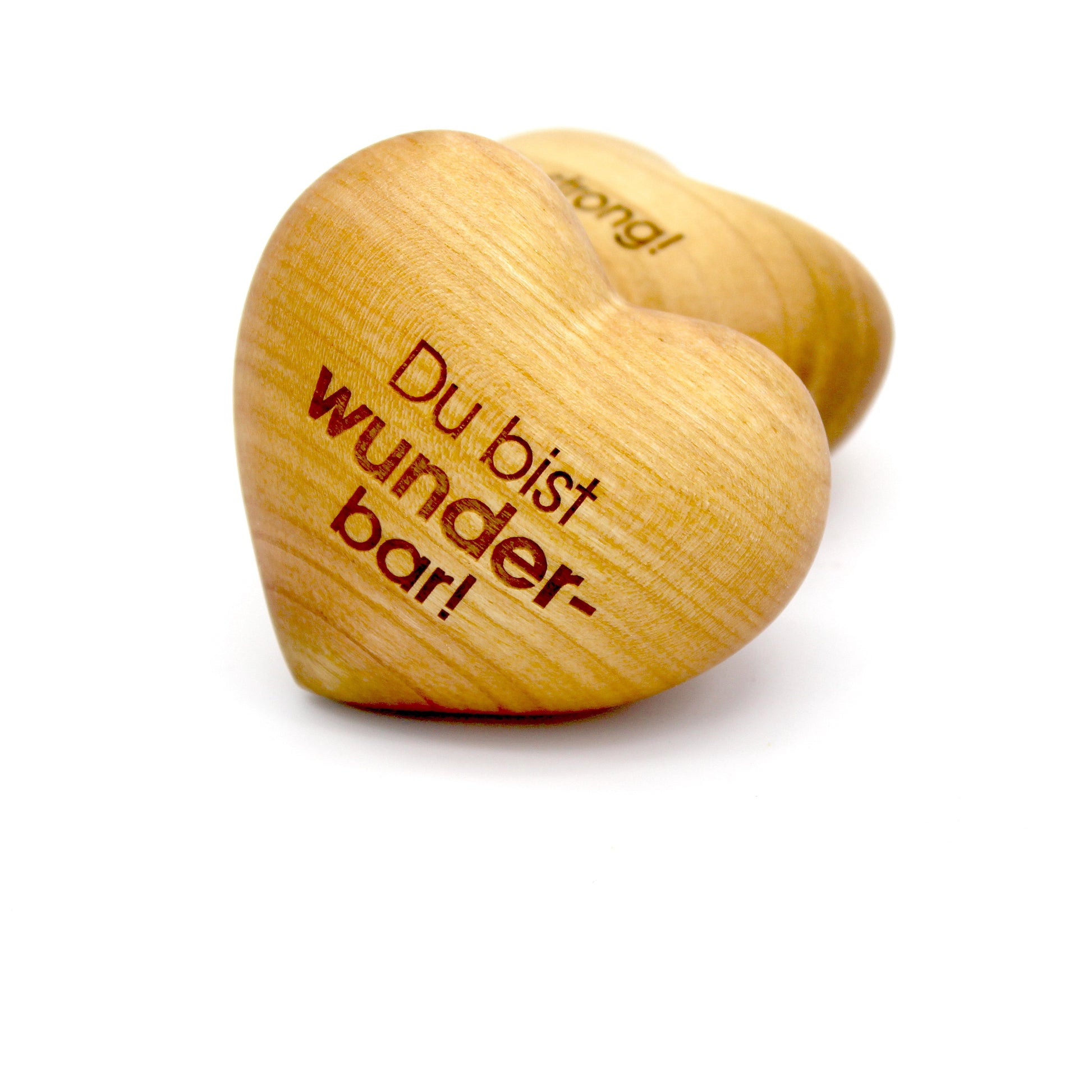 Thankgoods Holzherz Handschmeichler Du bist wunderbar!