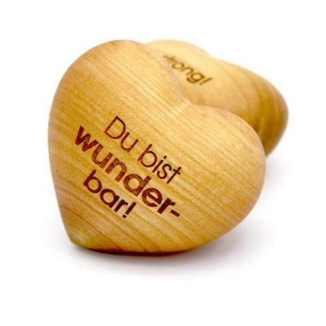 Thankgoods Holzherz Du bist wunderbar! - Thankgoods