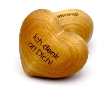 Thankgoods Holzherz Ich denk an Dich - Thankgoods