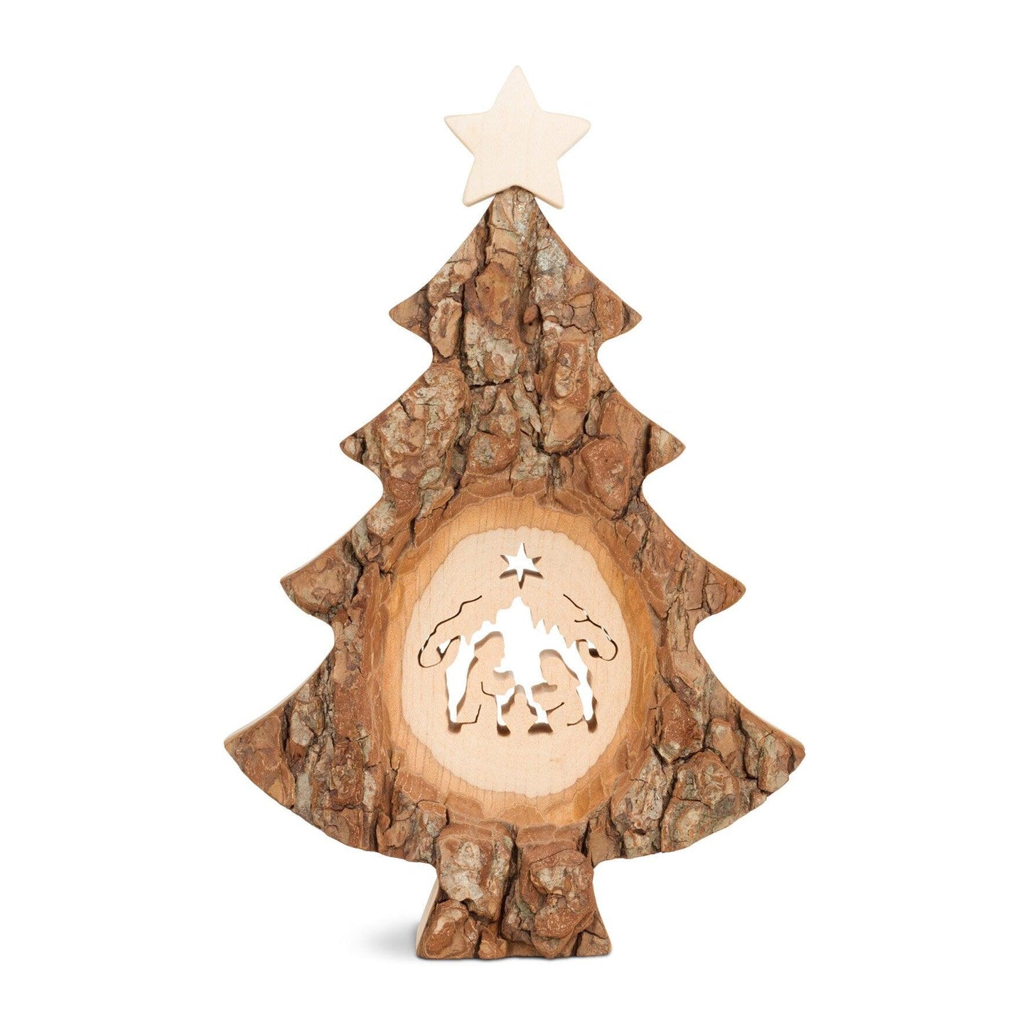 Thankgoods Weihnachtsbaum mit Sägemotiv - Thankgoods