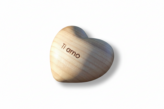 Thankgoods Holzherz Ti amo Produktbild