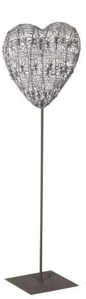 Thankgoods Herz Filigran auf Fuß (100 cm) - Thankgoods - Der herzliche Geschenkeshop!