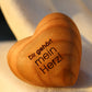 Thankgoods wooden heart 'My heart belongs to you!'