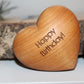 Thankgoods Holzherz Happy Birthday! als Geschenk zum Geburstag. - Thankgoods - Der herzliche Geschenkeshop!