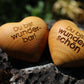Thankgoods Holzherz Handschmeichler Du bist wunderbar! und Du bist wunderschön