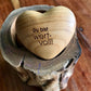 Thankgoods wooden heart You are valuable!